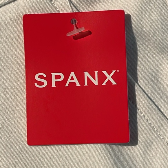 Spanx Ankle Pants Slim Straight Shaping Elastic Waist Large - Picture 5 of 7